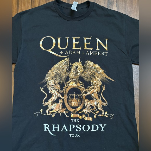 2023 Queen Concert Tee With Adam Lambert * The Rhapsody Tour * Size Medium - Picture 3 of 4
